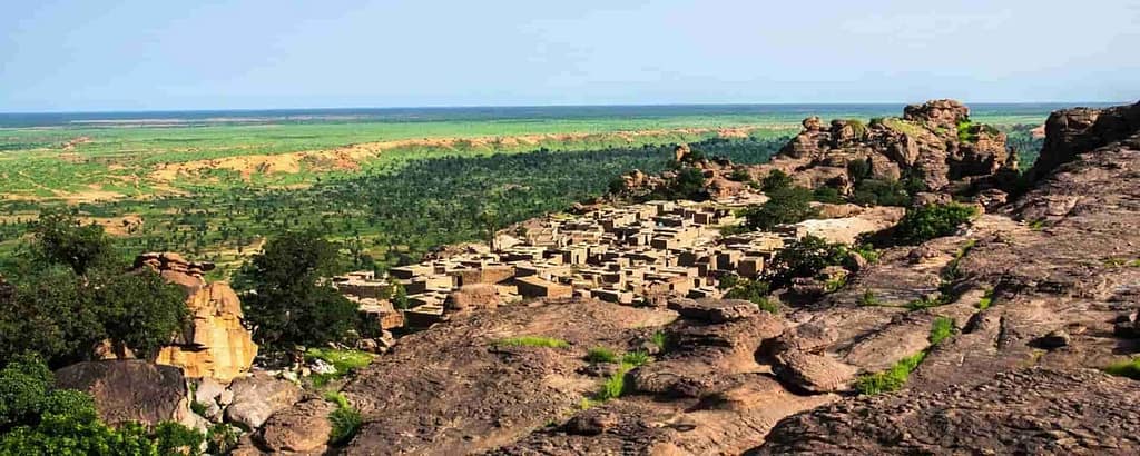 Ubicación de los Dogón