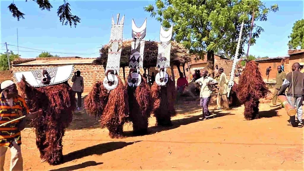 las máscaras en Burkina