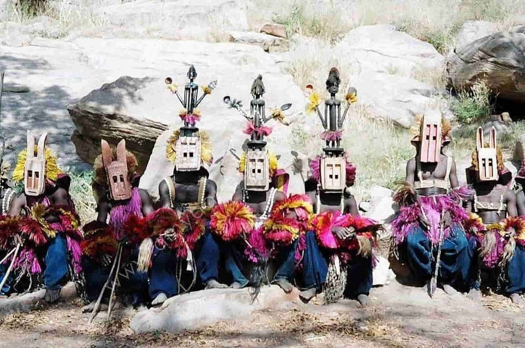 Ubicación de los Dogón