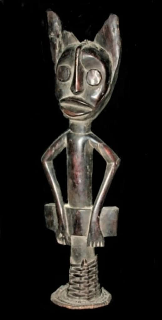 madera en el arte Yoruba