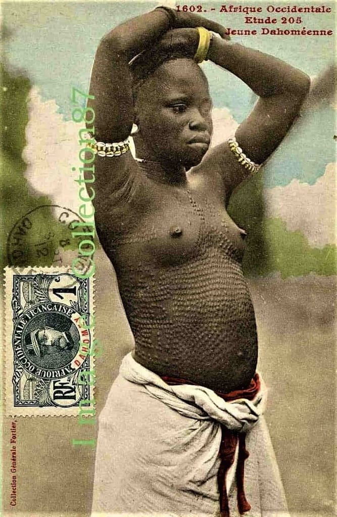 Escarificación en Benin