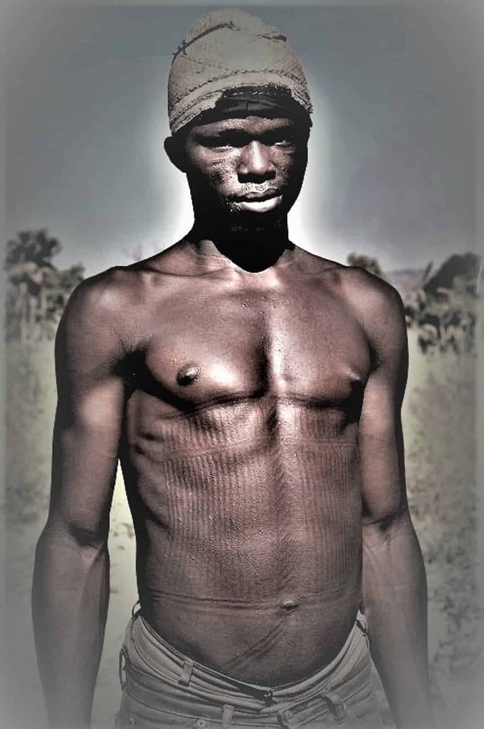 Escarificación en Benin