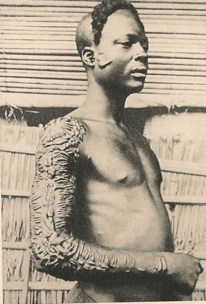 Escarificación Reino Kongo