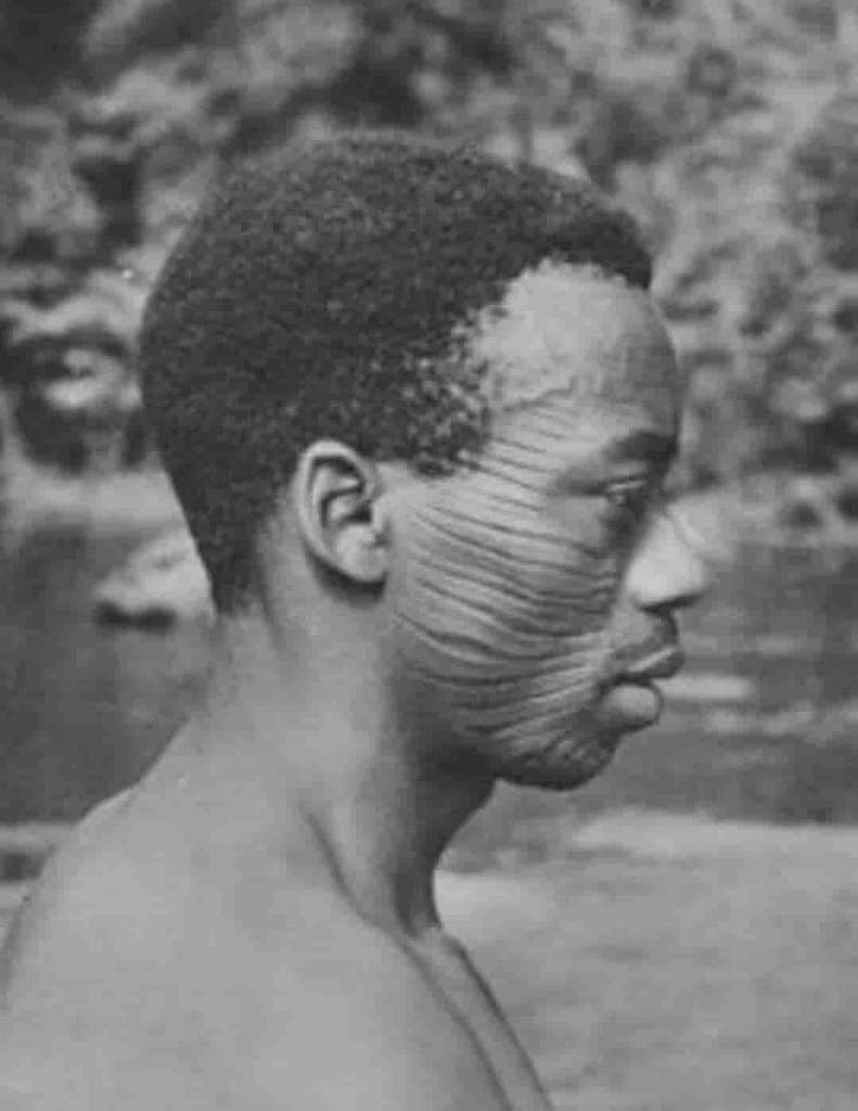 Escarificaciones corporales vuvis