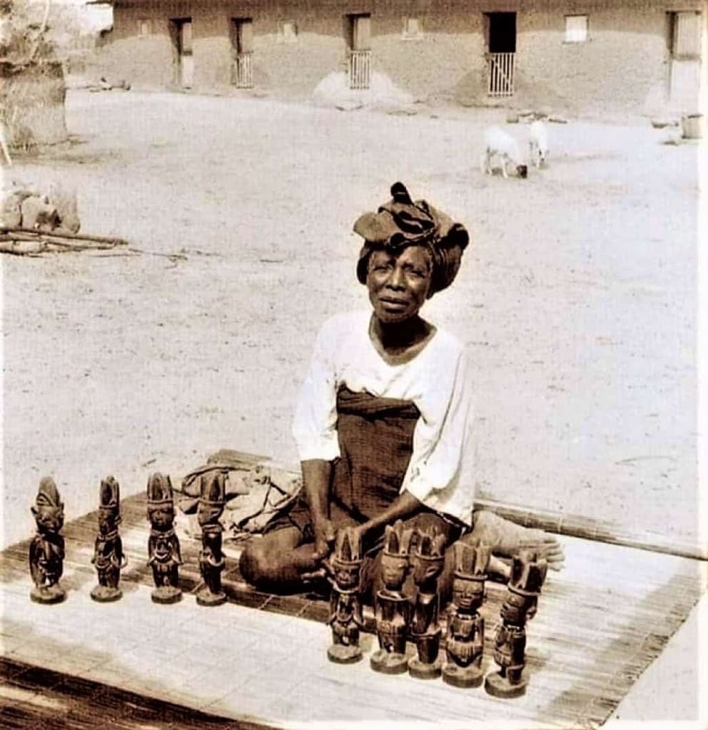 influencias en las tallas Yoruba