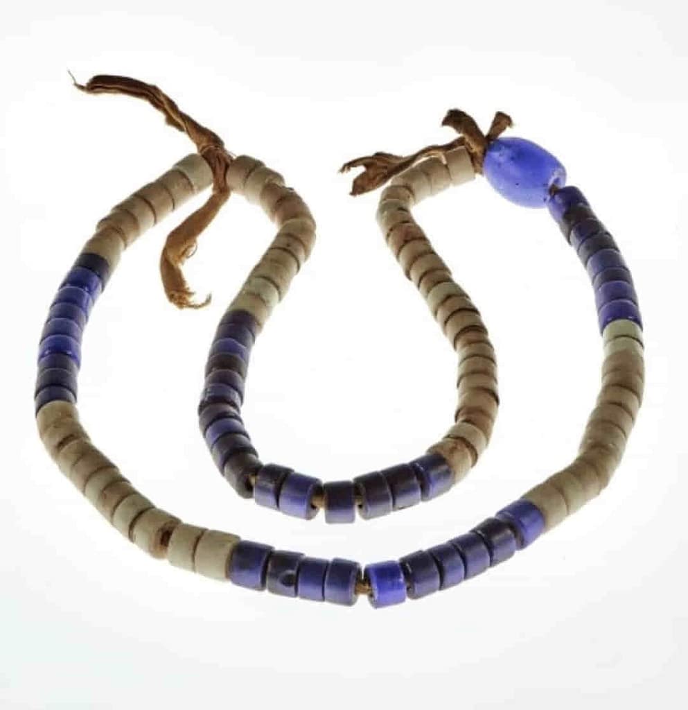 uso monetario de las cuentas de vidrio